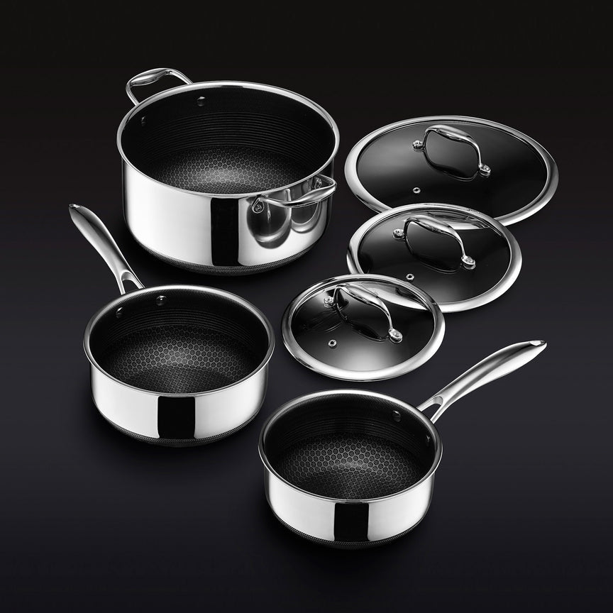 Hybrid Pot Set with Lids, 6-pc