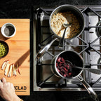 Hybrid Saucepan with Lid, 1-Qt