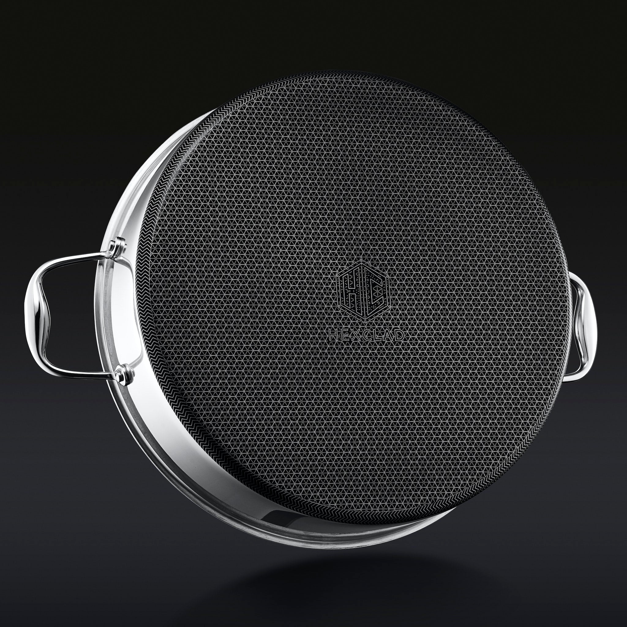 Hybrid Deep Sauté Pan/Chicken Fryer with Lid, 7-Qt